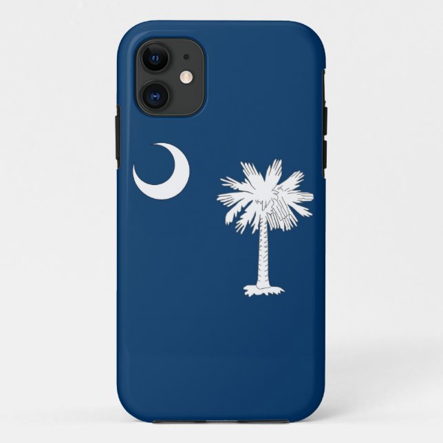 FUNDA IPhone 5 con bandera de Carolina del Sur (Reverso)