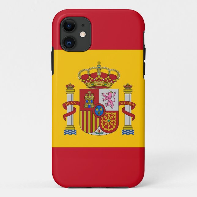 FUNDA IPhone 5 con bandera de España (Reverso)