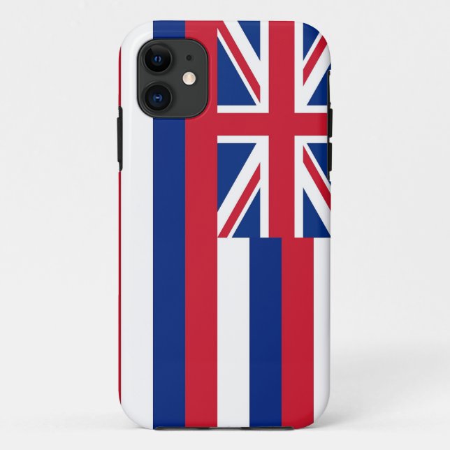 FUNDA IPhone 5 con bandera de Hawái (Reverso)