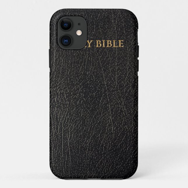 Funda iPhone 5 de la Biblia Santa (Reverso)