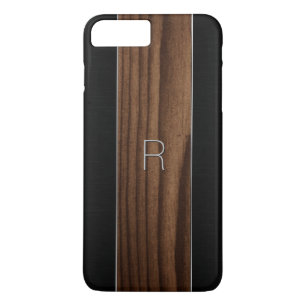 Funda iPhone 7 Plus Wood and Metallic Look