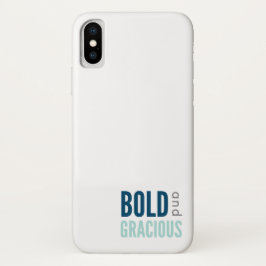 Funda iPhone X audaz y Gracioso