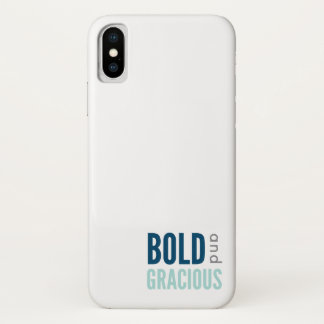 Funda iPhone X audaz y Gracioso