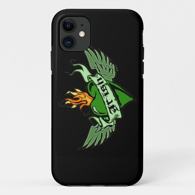 Funda irlandés Winged Heart iPhone 5 (Reverso)
