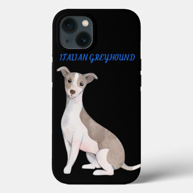 FUNDA ITALIANO GREYHOUND APPLE IPHONE 13. (Reverso )