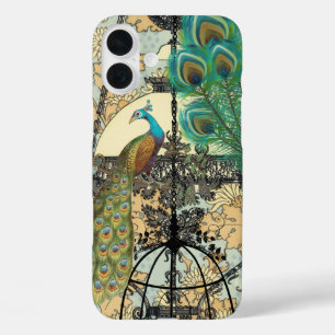 Funda iTouch de candelabro de pájaro de pavo real