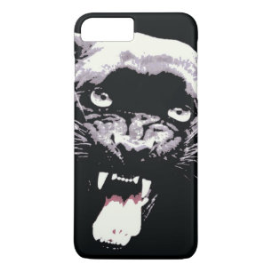 Funda Jaguar Eyes para iPhone 7 en blanco y negro