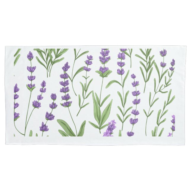 FUNDA LAVENDER FIELDS PILLOW (Anverso)
