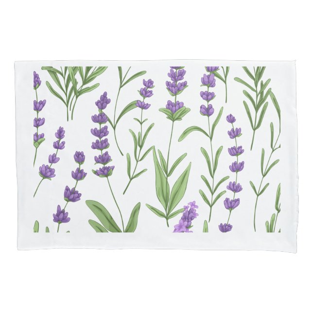 FUNDA LAVENDER FIELDS PILLOW (Anverso)