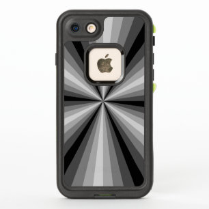 Funda Lifeproof negra de ilusión óptica