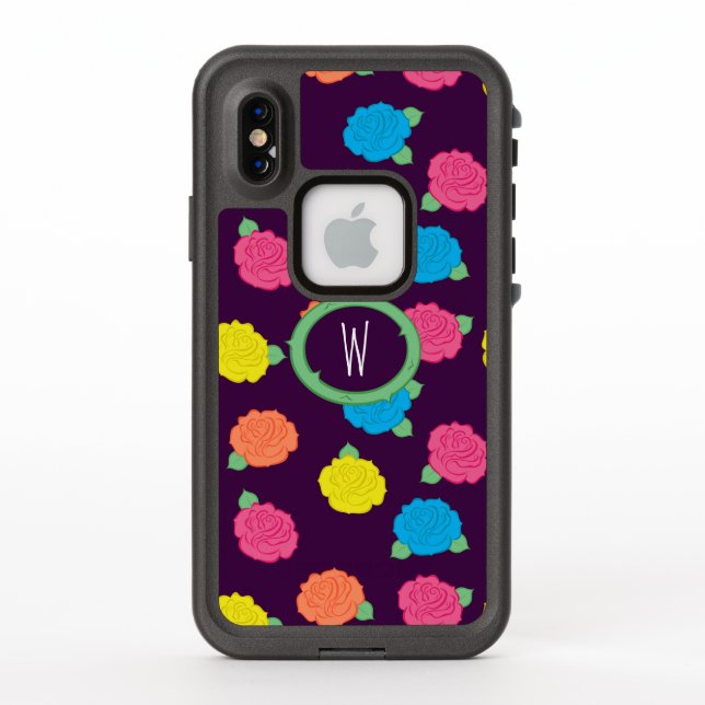 Funda Lifeproof Neon Roses (Reverso)