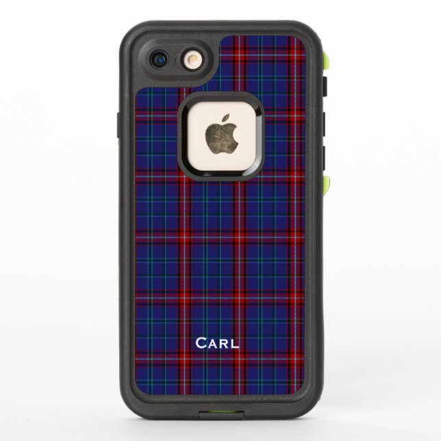 Funda LifeProof para iPhone 7 con Plaid del Clan G (Reverso)