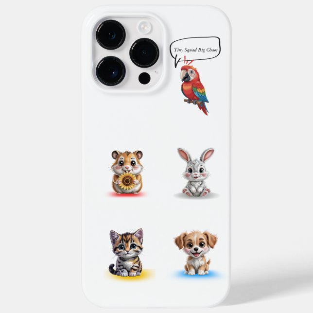 Funda Mascota personalizado Añadir un animal diver (Reverso)