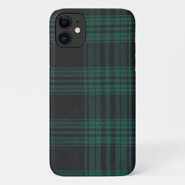 Funda-Mate de Tartán apenas ahí Funda Apple iPhone (Reverso)