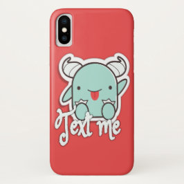 Funda-Mate de texto apenas hay Funda para iPhone X