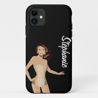 Funda Mate ID™ para iPhone 5 Chica Black Swinsuit