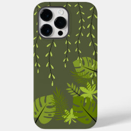 Funda-Mate iPhone 14 Pro Max Funda de Jungle Leave