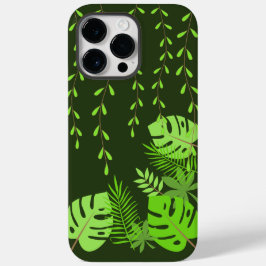 Funda-Mate iPhone 14 Pro Max Funda de Jungle Leave