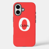 Funda-Mate Tough iPhone 16 Funda PERSONALIZADO INI