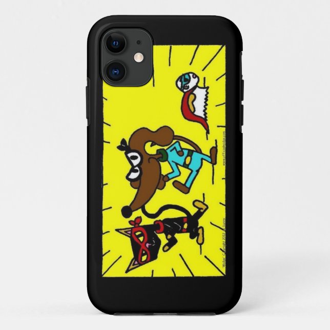 Funda Midge Superhero Trio iPhone 5 (Reverso)