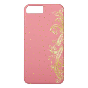 Funda Moda Pink and Gold iPhone 7 Plus