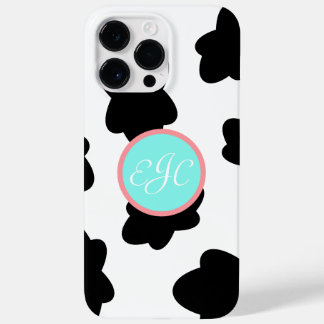 Funda Monograma Cow Print iPhone 14 Pro Max