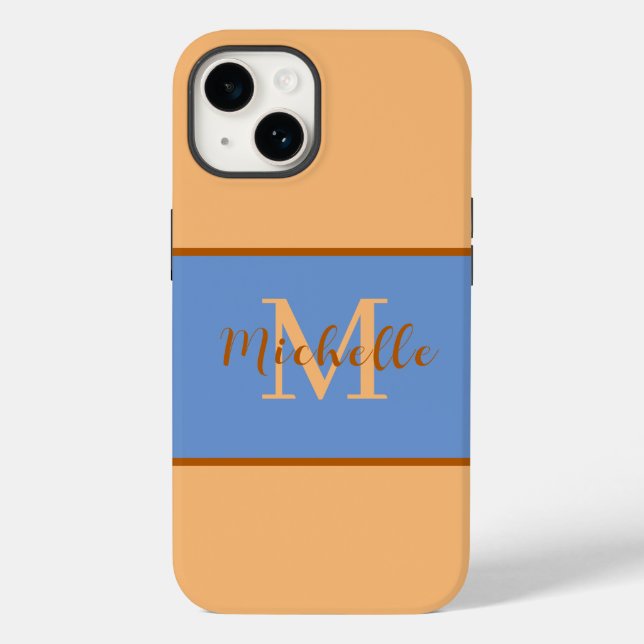Funda Monograma Funda-Mate iPhone 14 (Reverso )