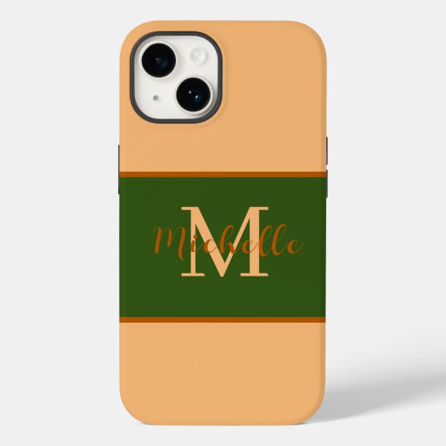 Funda Monograma Funda-Mate iPhone 14 (Reverso )