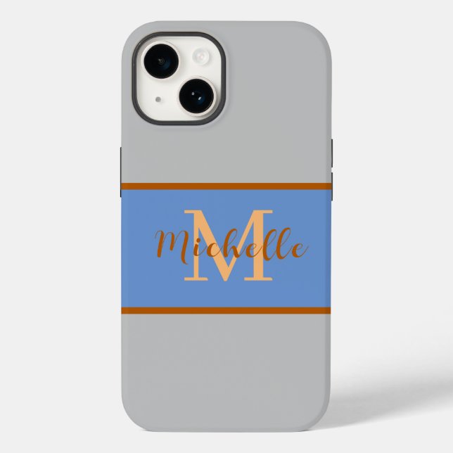 Funda Monograma Funda-Mate iPhone 14 (Reverso )