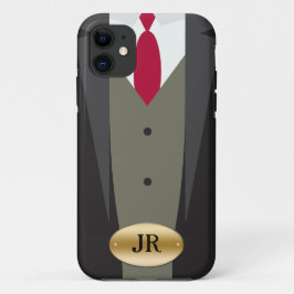 Funda monograma para iPhone 5S de Tuxedo