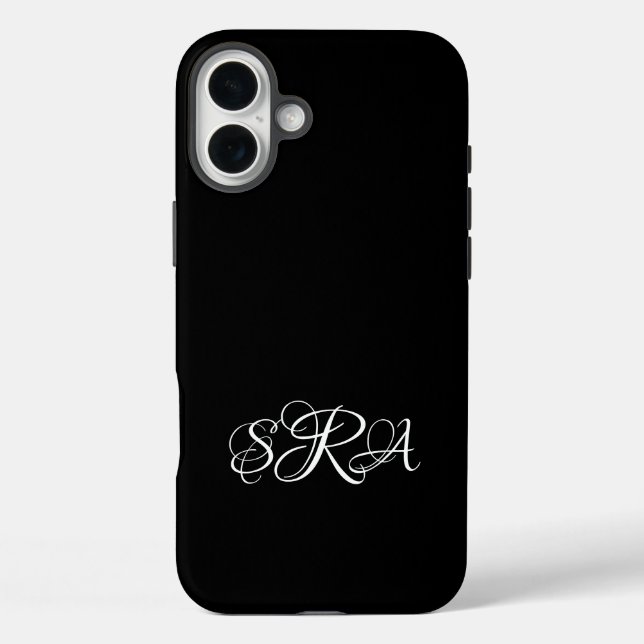 Funda Monogrammed iPhone 16 Plus (Reverso )