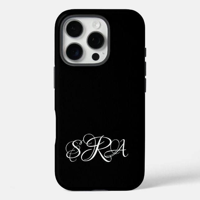 Funda Monogrammed iPhone 16 Pro (Reverso )