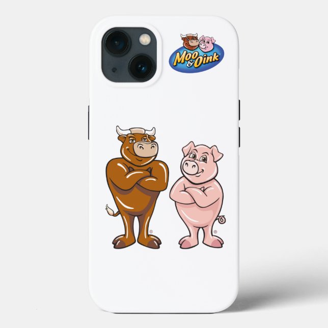 Funda Moo & Oink iPhone 13 (Reverso )