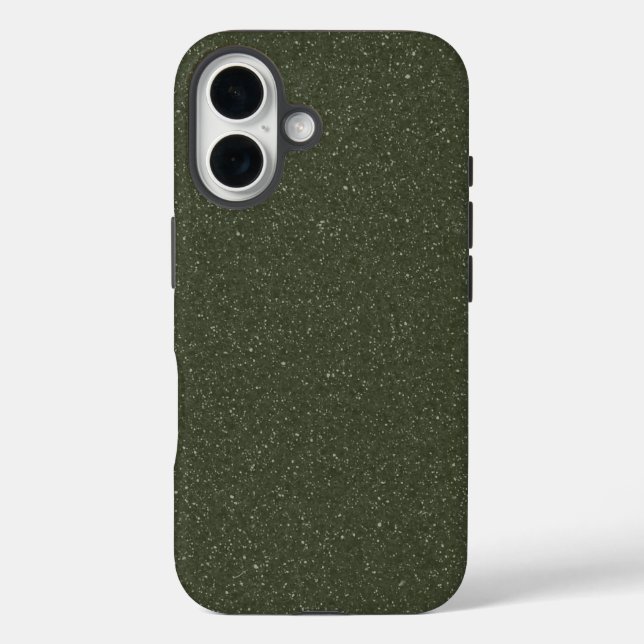 Funda moss Green iPhone 16 - Personalizable (Reverso )