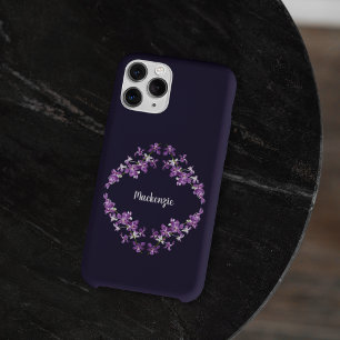 Funda Motif Purple Dendrobium Orchids