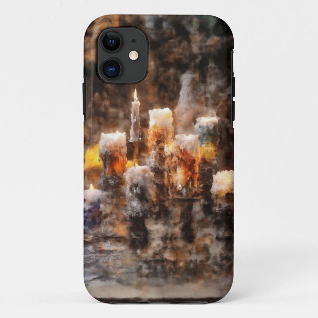 Funda móvil de calabaza mística para velas (Reverso)