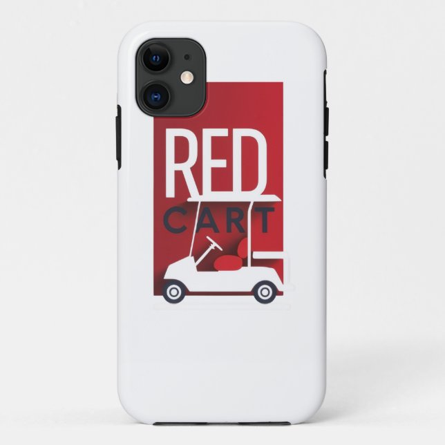Funda móvil de Red Cart Golf (Reverso)