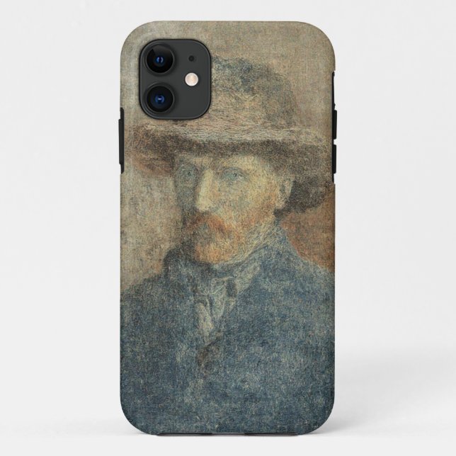 Funda móvil de retrato pintado de época (Reverso)