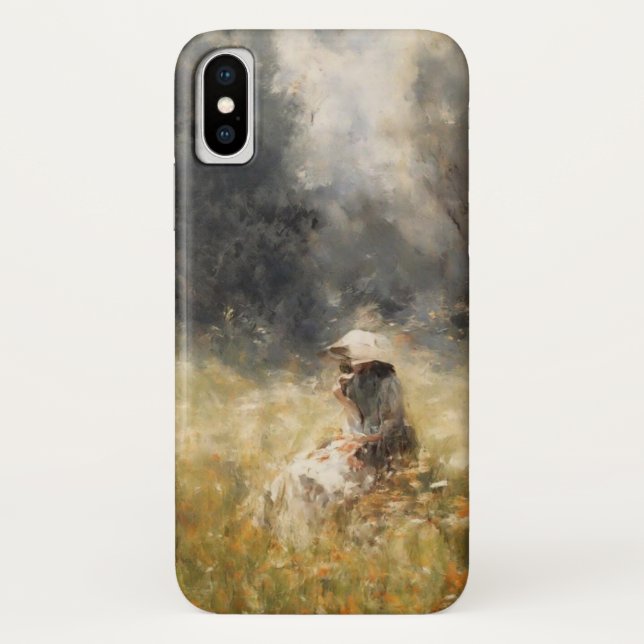 Funda móvil de Serene Garden Reader (Reverso)