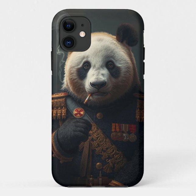 Funda móvil del Comandante Panda (Reverso)