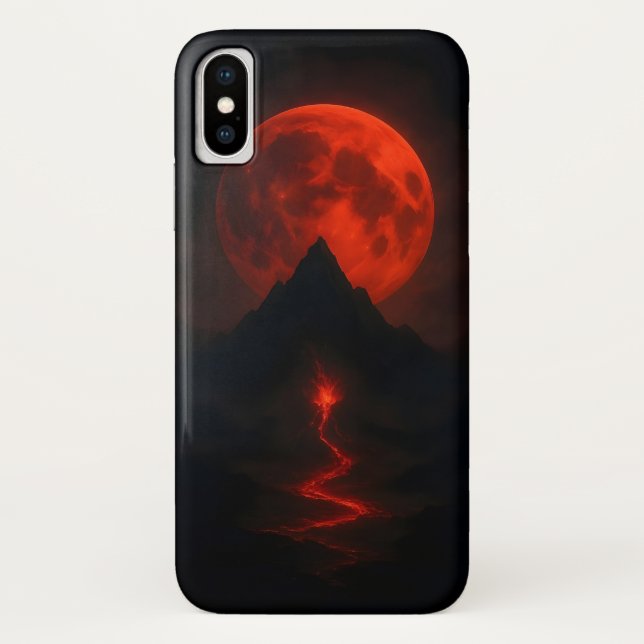 Funda móvil del volcán de la Luna de Sangre (Reverso)