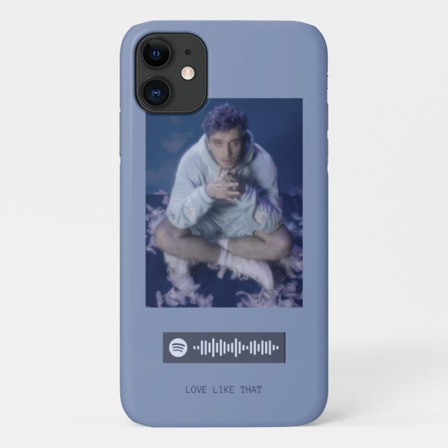 Funda movil - phone case LAUV blue (Reverso)