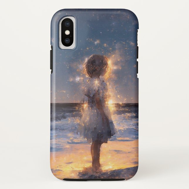 Funda móvil Starlit Dreams Beach (Reverso)