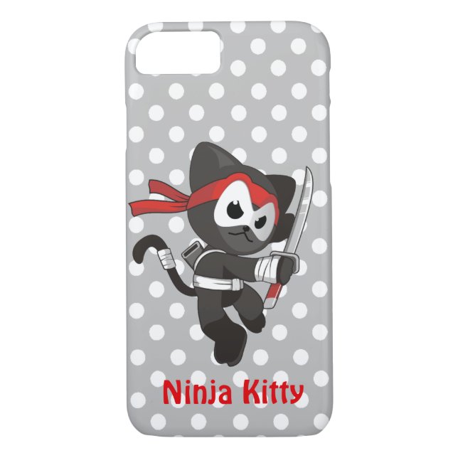 Funda Ninja Kitty iPhone 7/8 (Reverso)