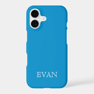 FUNDA OLÍMPICO AZUL Sólido de fondo para iPhone X