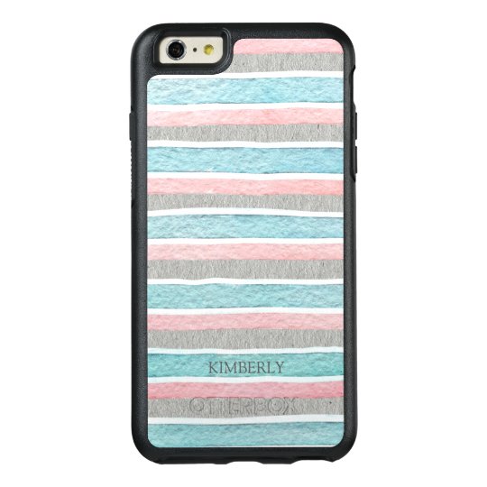 Funda Otterbox Para iPhone 6/6s Plus Modelo colorido de las rayas