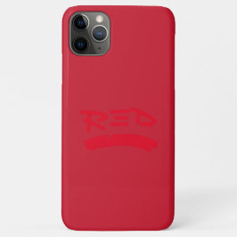 funda para apple iphone 11pro max RED DESIGN 