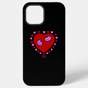 Funda para Apple iPhone 12 Pro Max Corazones Adora