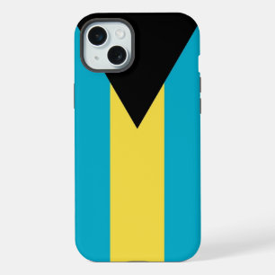 Funda para Apple iPhone 15 Plus, bandera de Bahama