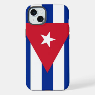 Funda para Apple iPhone 15 Plus, bandera de Cuba